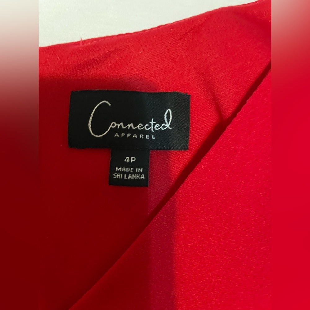 Red Long Dress size 4P